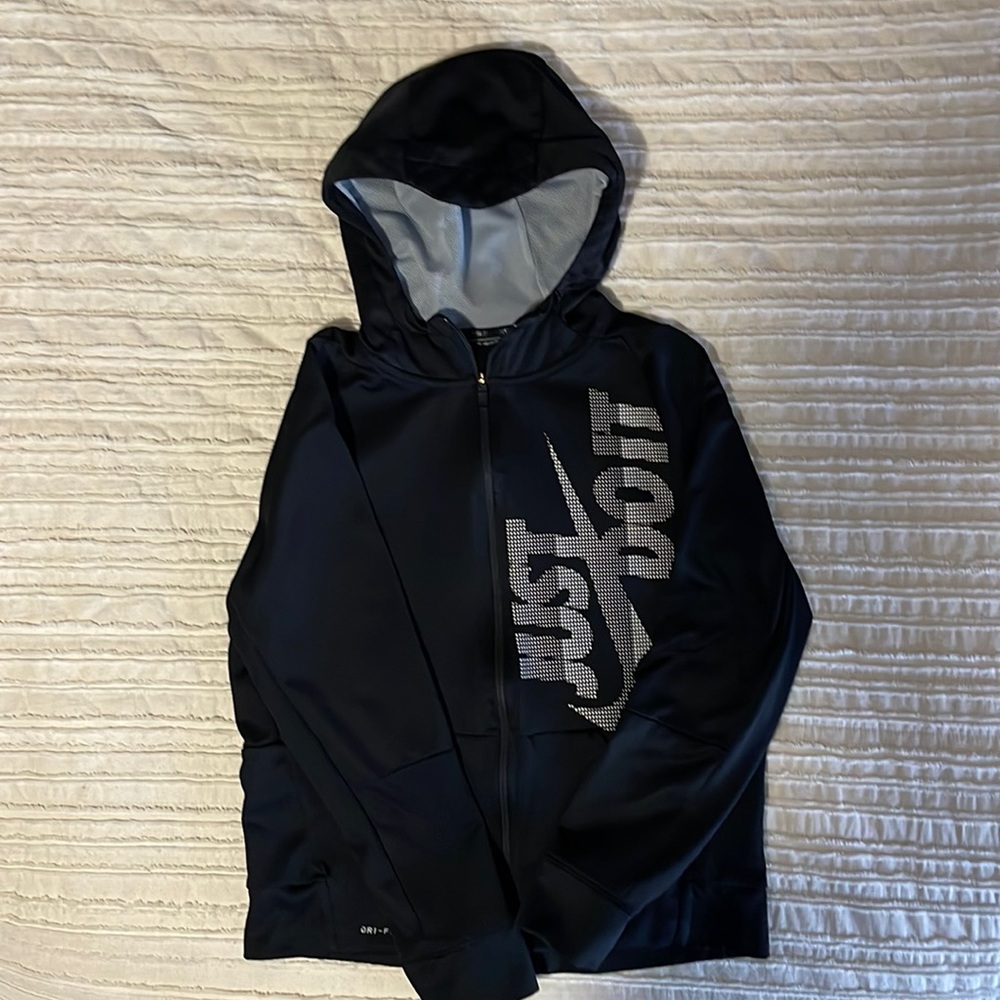 Youth Nike zip-up hoodie